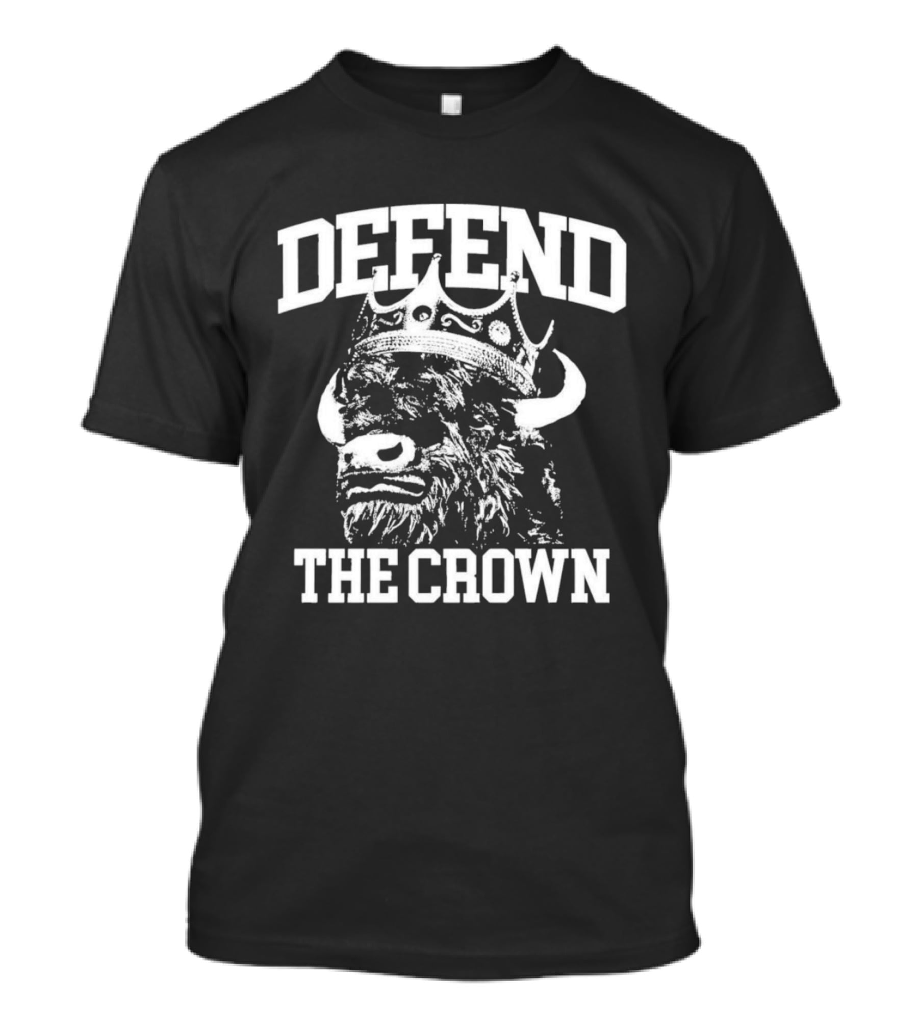 Defend The Crown Bull Head T-Shirt