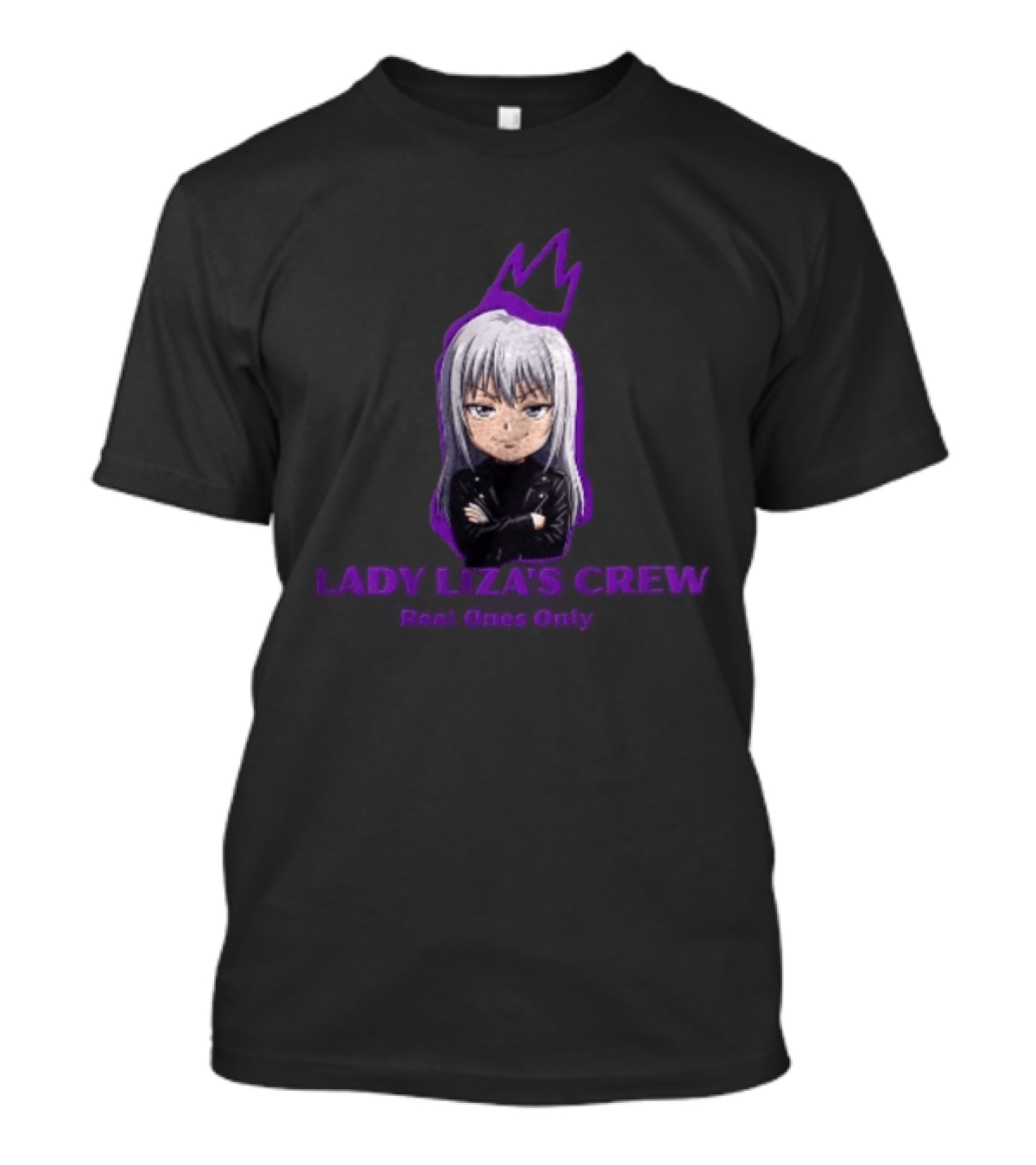 Baby Mafia Lady Liza's Crew Anime Character Real One Only T-Shirt