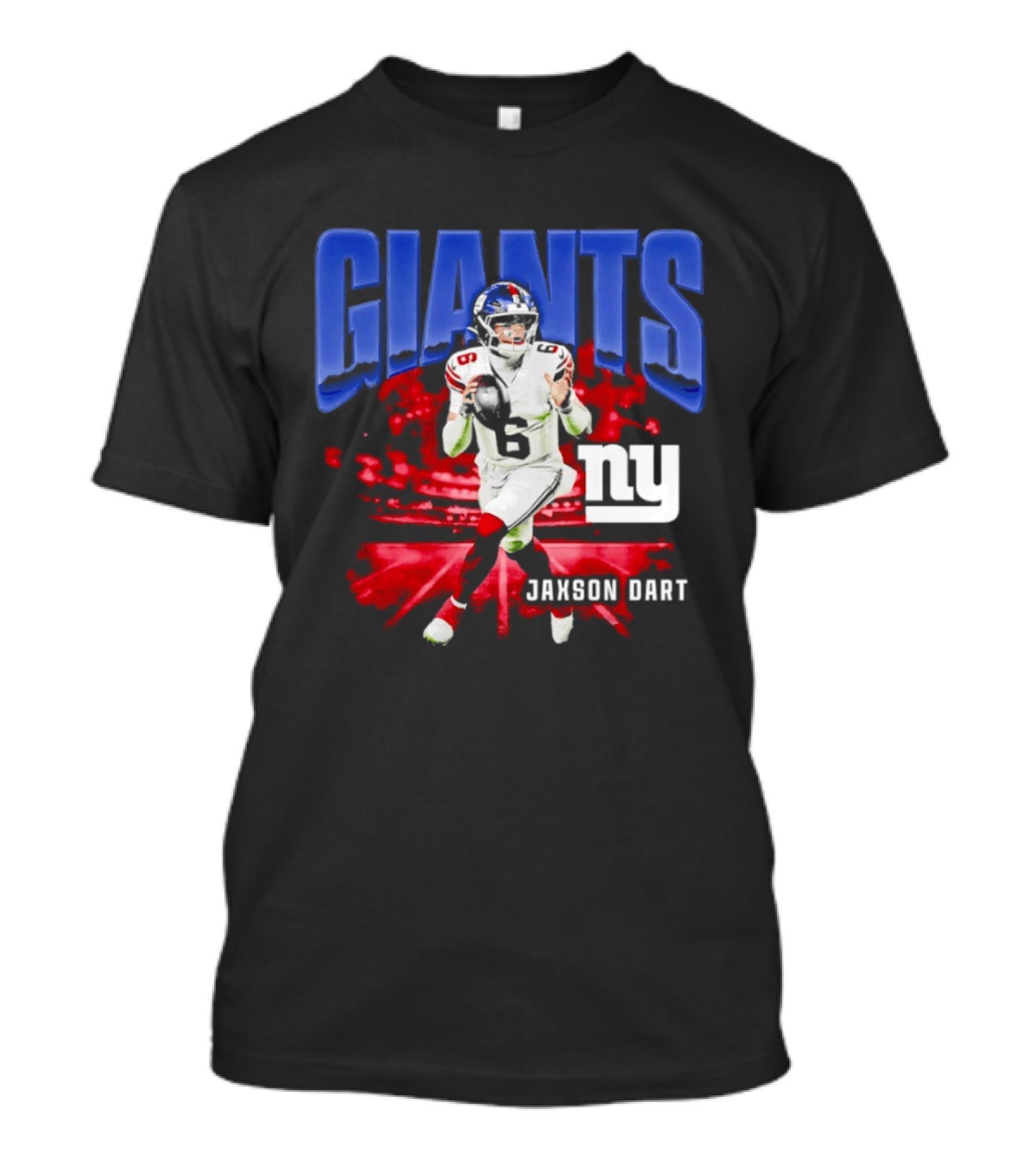 Jaxson Dart New York Giants Football Giants Ny T-Shirt