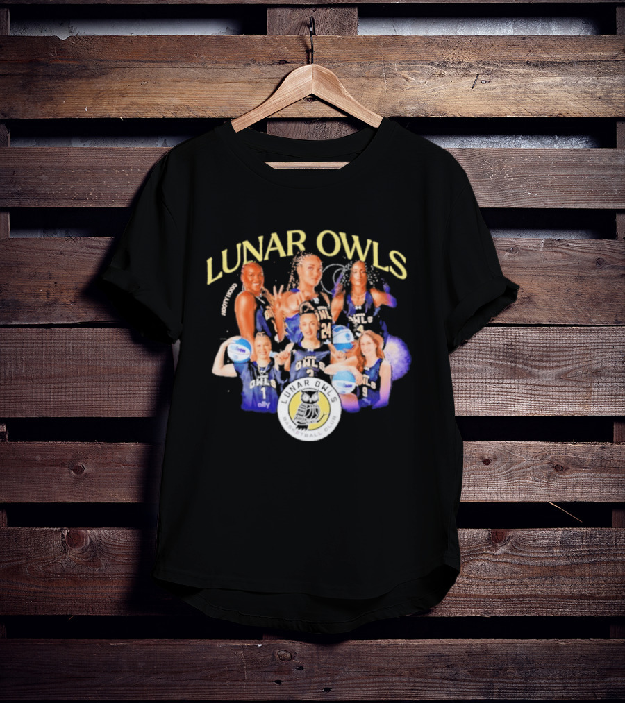Lunar Owls Basketball Club Ally Team Players T-Shirt