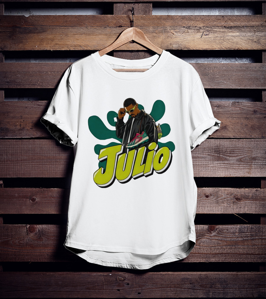 Seattle Mariners Julio Rodriguez Sneaker T-Shirt