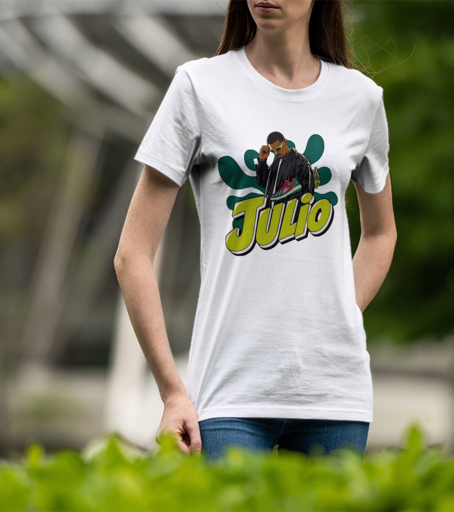 Seattle Mariners Julio Rodriguez Sneaker T-Shirt