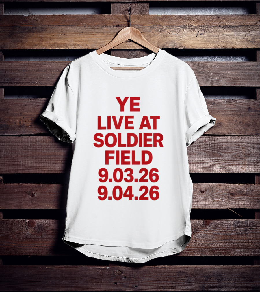 Ye Live At Soldier Field 9.03.26 9.04.26 T-Shirt