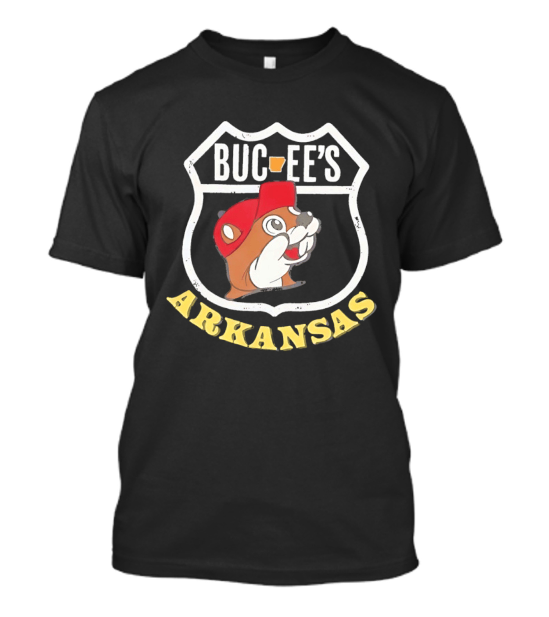 Buc Ee's Arkansas Beaver Travel Route T-Shirt