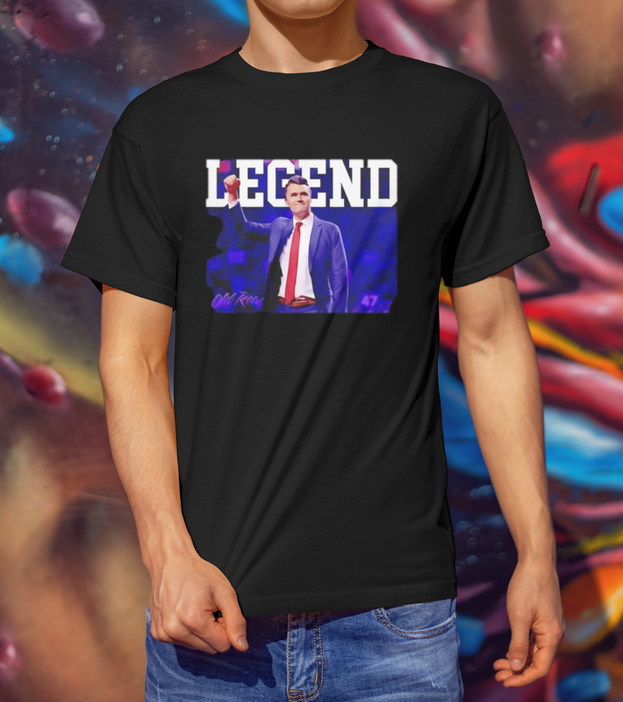 Charlie Kirk Old Row Legend 47 T-Shirt