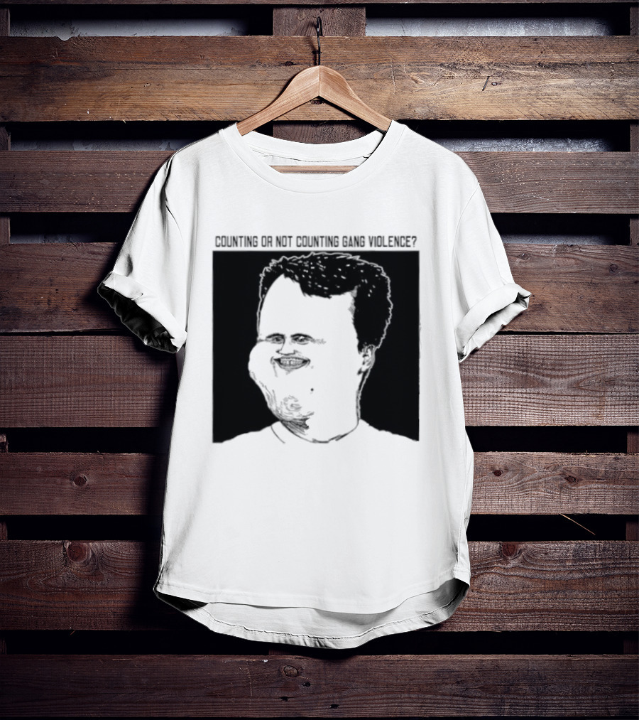 Charlie Kirk Counting Or Not Counting Gang Violence T-Shirt