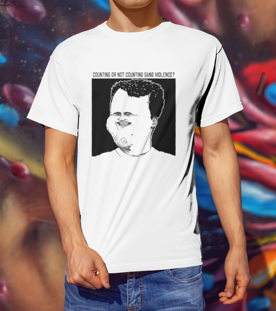 Charlie Kirk Counting Or Not Counting Gang Violence T-Shirt