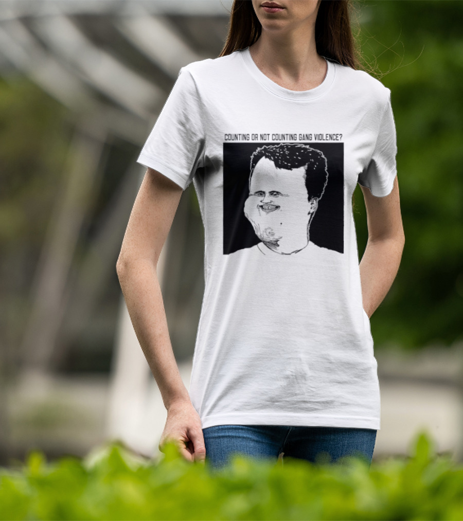 Charlie Kirk Counting Or Not Counting Gang Violence T-Shirt