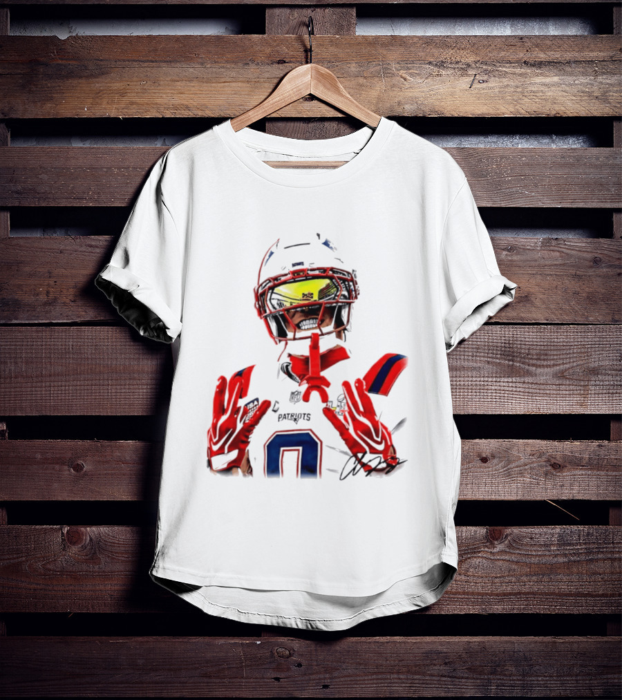 New England Patriots Christian Gonzalez Gonzo Player Number 6 T-Shirt