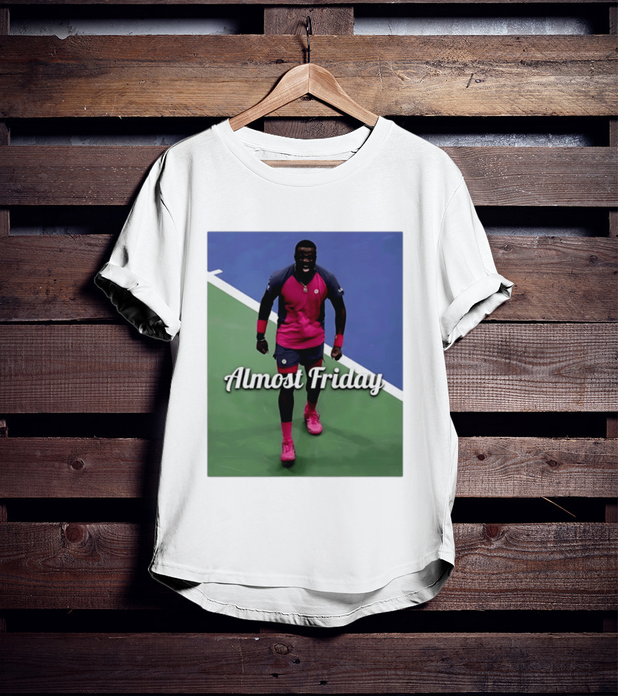Frances Tiafoe Big FOE Almost Friday Tennis T-Shirt