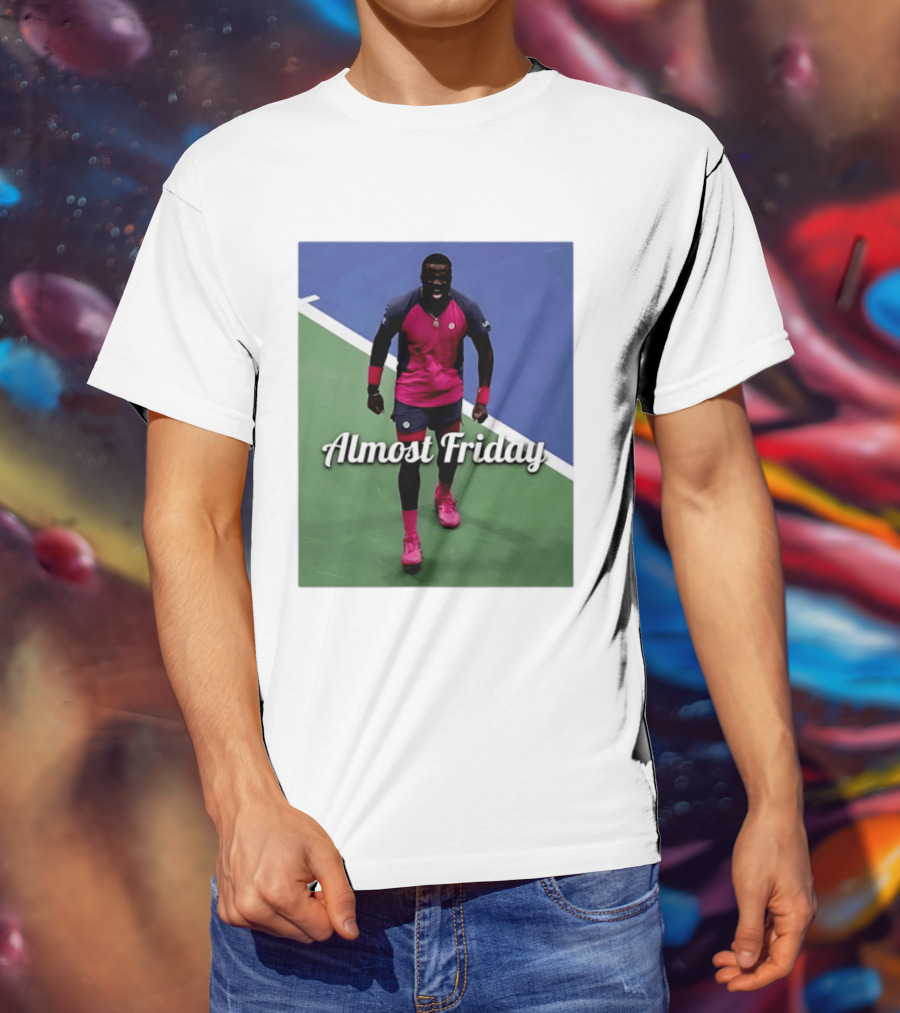 Frances Tiafoe Big FOE Almost Friday Tennis T-Shirt