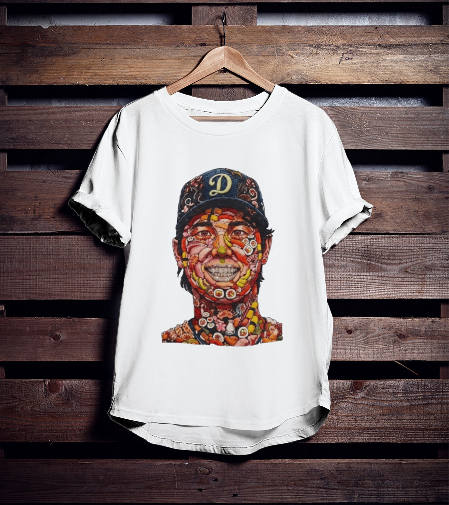 Dodgers Shohei Ohtani ZooCorp Foods Snacks T-Shirt