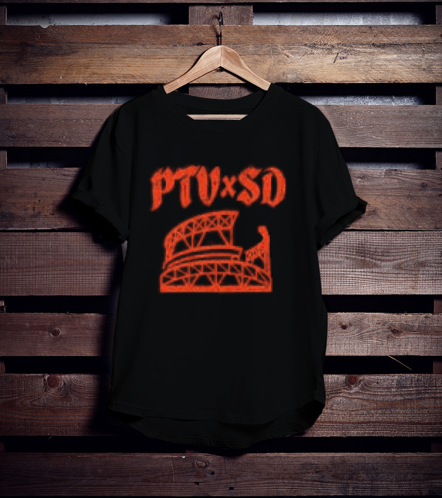 Pierce The Veil San Diego 2026 Live At Petco Park September 12 Zip Up PTVSD T-Shirt