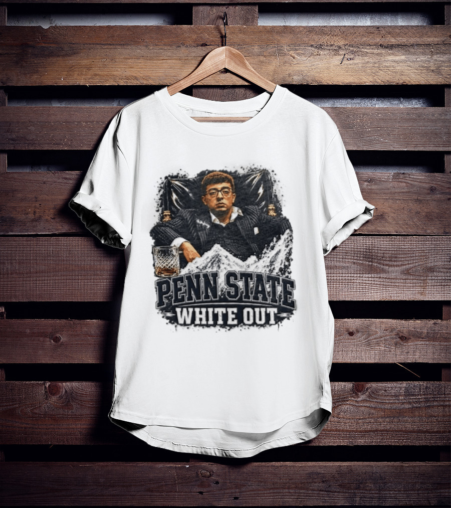Penn State White Out Man In Suit Nittany Lions T-Shirt