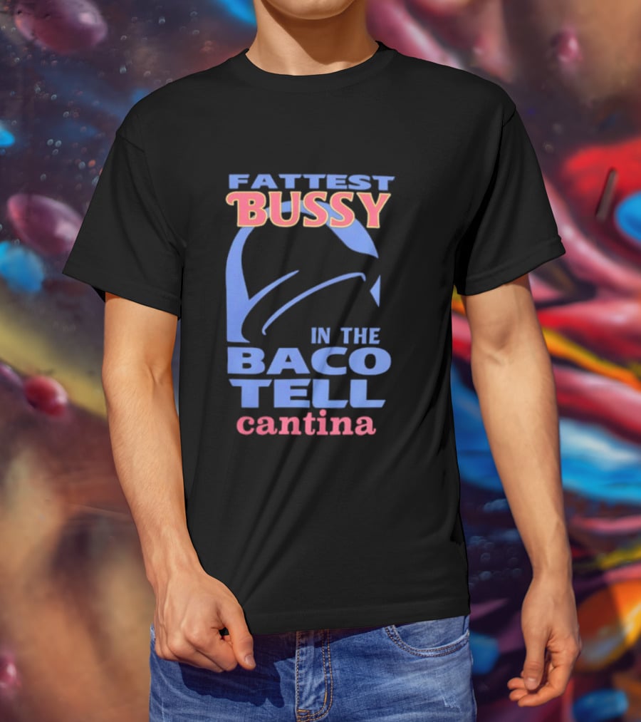 Fattest Bussy In The Baco Tell Cantina Star Helmet T-Shirt