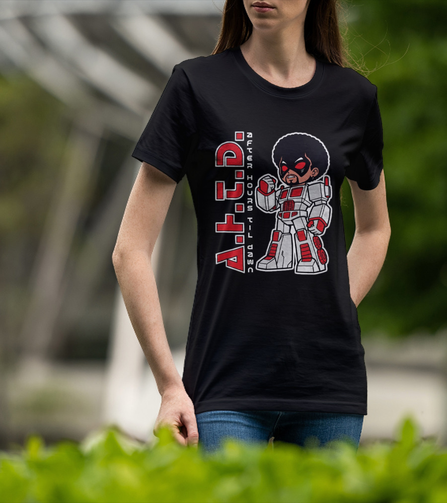 The Weeknd A.F.T.D. After Hours Til Dawn 2026 Asia Tour Tokyo Japan Gundam Pop Up T-Shirt