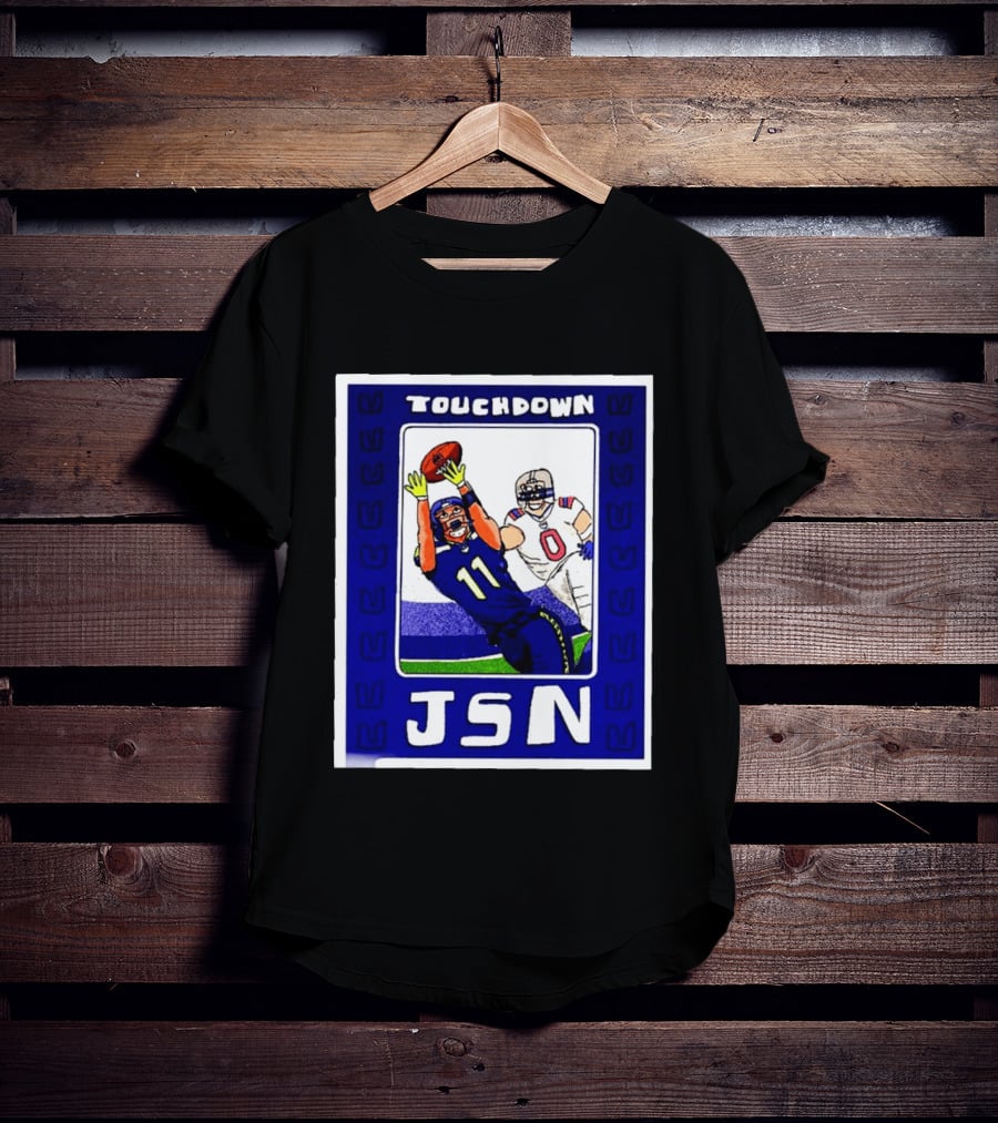 Touchdown JSN Jackson Smith Njigba Seattle Football Catch 11 T-Shirt