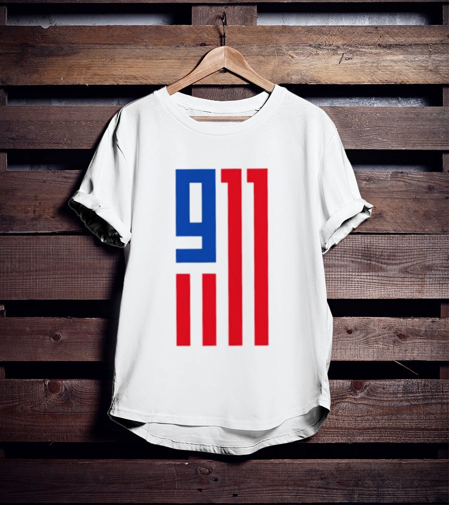 9/11 American Flag USA Patriotic September 11 T-Shirt