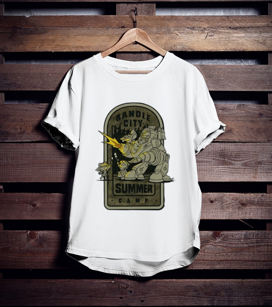 Bandle City Summer Camp League Of Legends Character Battle Scene T-Shirt