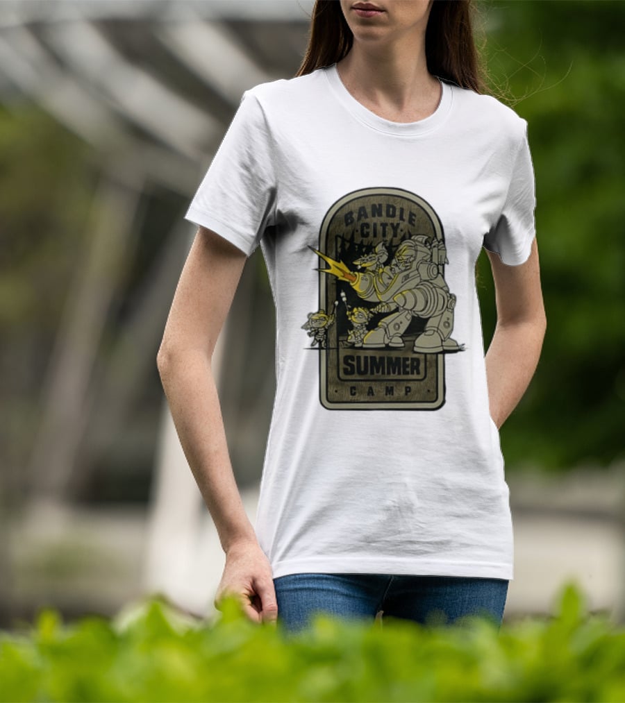 Bandle City Summer Camp League Of Legends Character Battle Scene T-Shirt