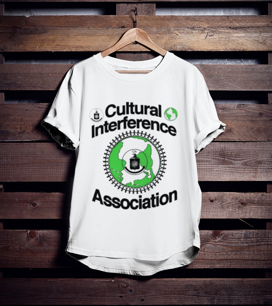 Cultural Interference Association Green Globe T-Shirt