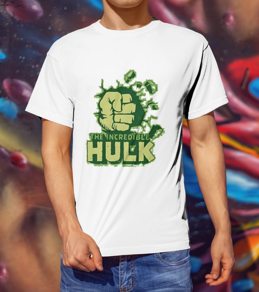 The Incredible Hulk Fist Smash Tunicart T-Shirt