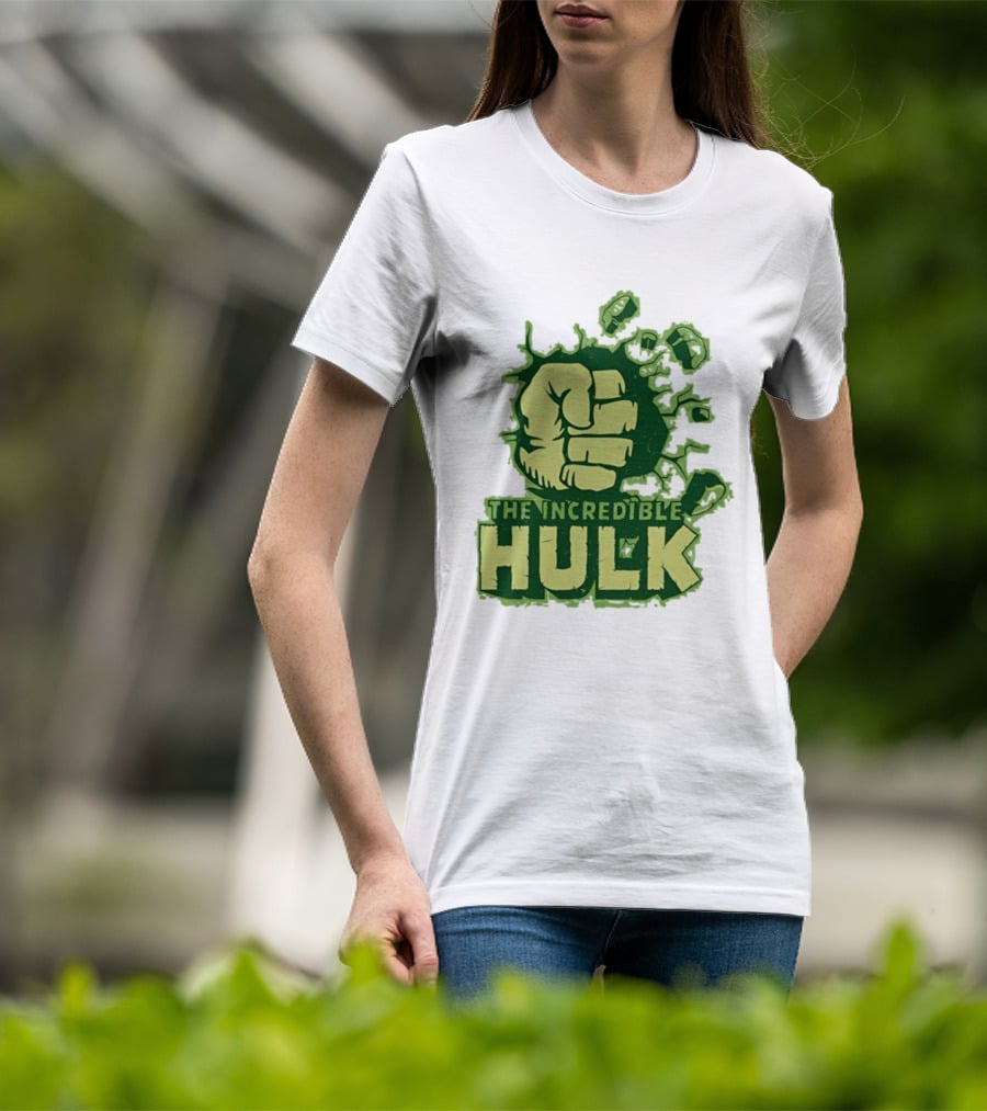 The Incredible Hulk Fist Smash Tunicart T-Shirt