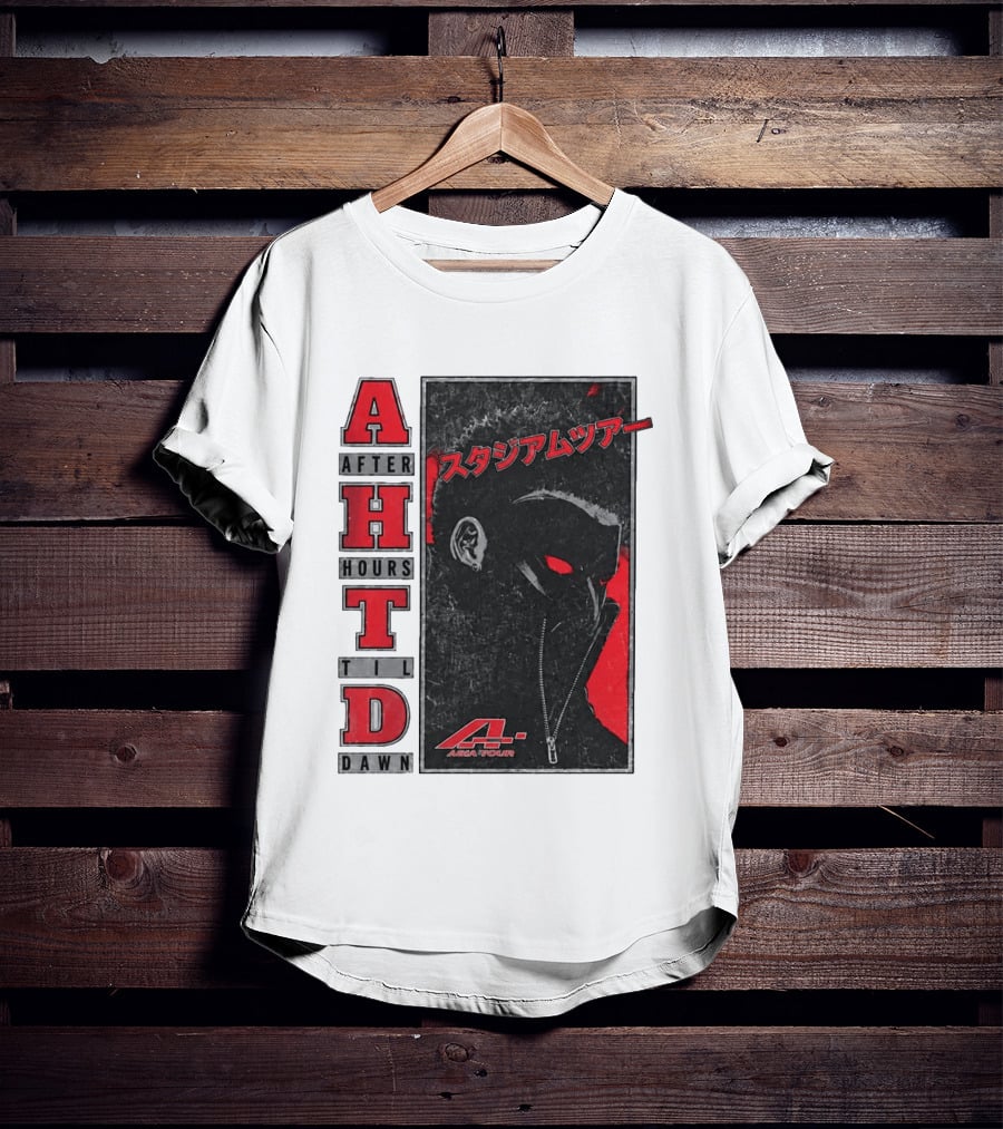 The Weeknd After Hours Til Dawn 2026 Asia Tour Tokyo Japan Pop Up Anime A Asia Tour T-Shirt