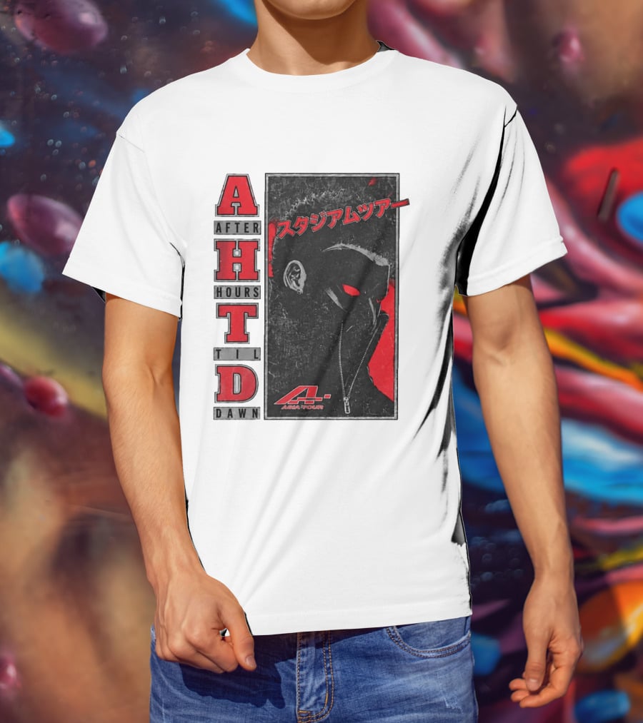 The Weeknd After Hours Til Dawn 2026 Asia Tour Tokyo Japan Pop Up Anime A Asia Tour T-Shirt