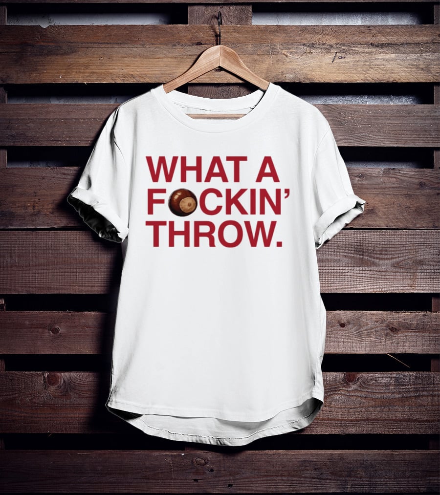 What A Fuckin Throw Elly De La Cruz Baseball T-Shirt