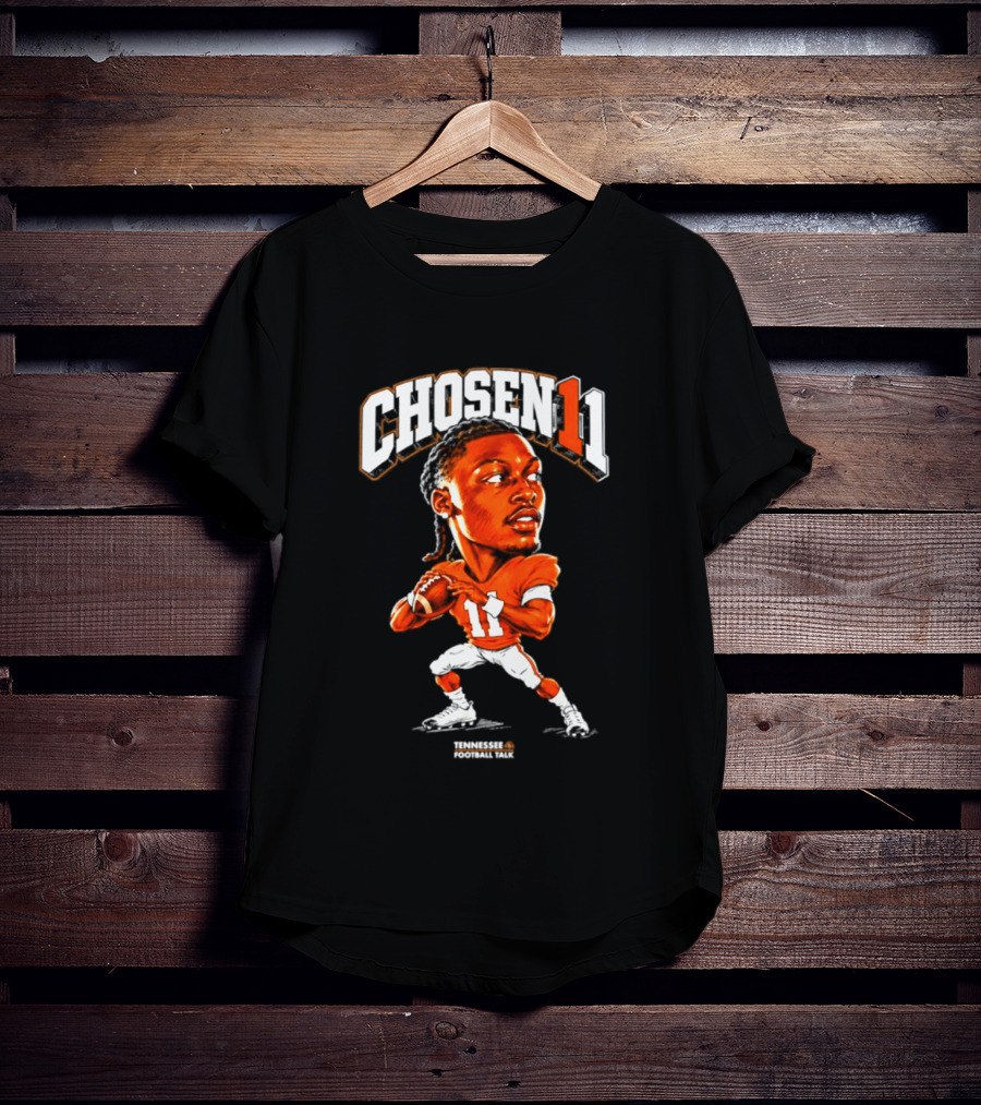 Chosen11 Faizon Brandon Tennessee Volunteers Caricature T-Shirt