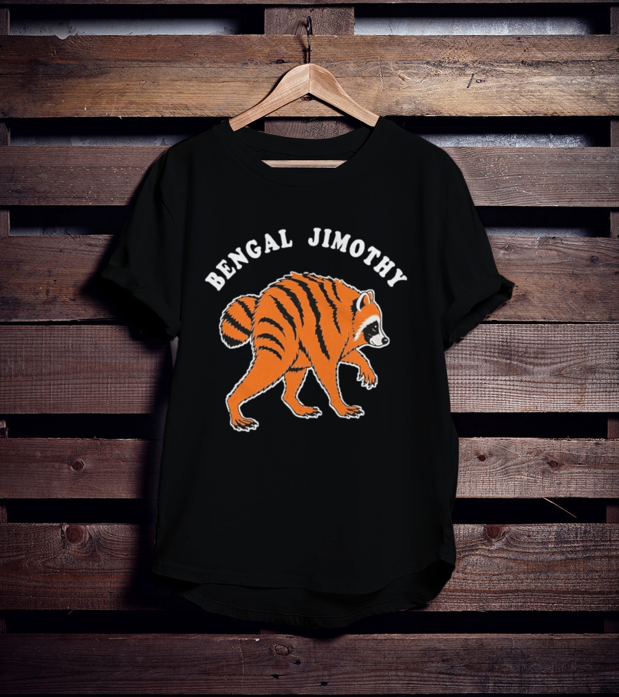 Bengal Jimothy Tiger Raccoon Creature T-Shirt