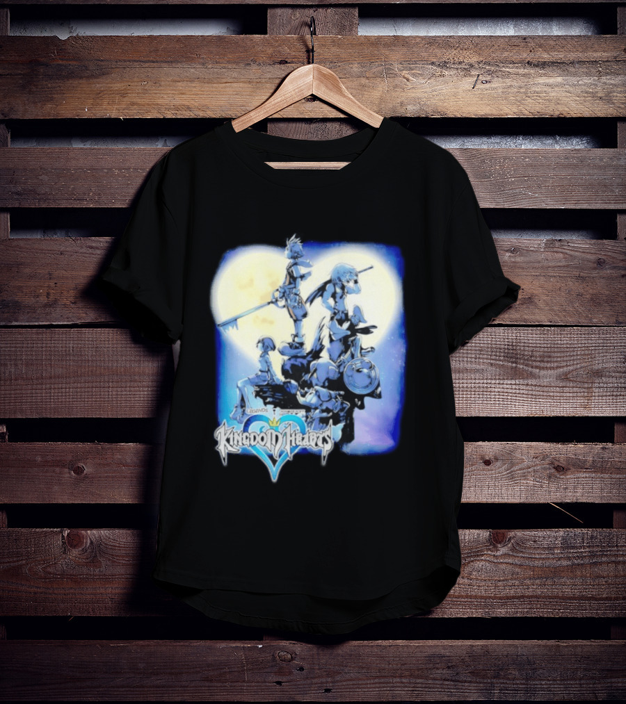 Kingdom Hearts Legends SquareSoft Sora Keyblade Moonlight T-Shirt