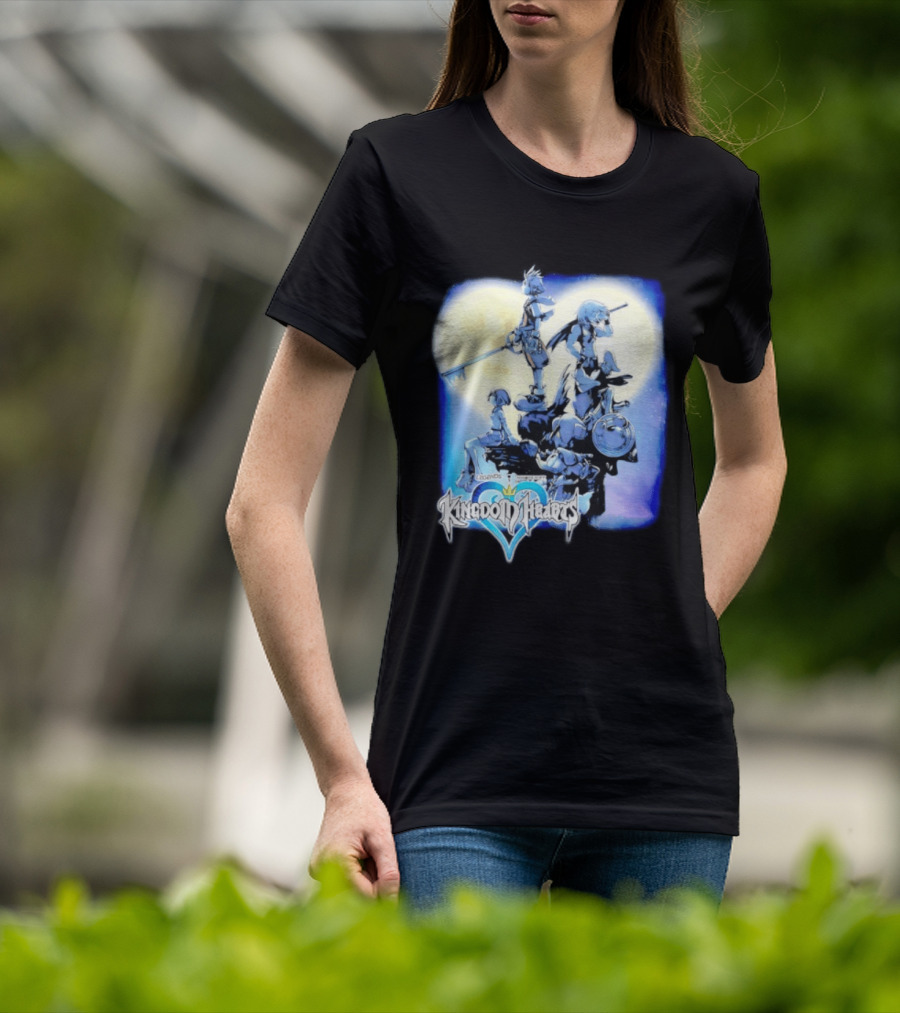 Kingdom Hearts Legends SquareSoft Sora Keyblade Moonlight T-Shirt
