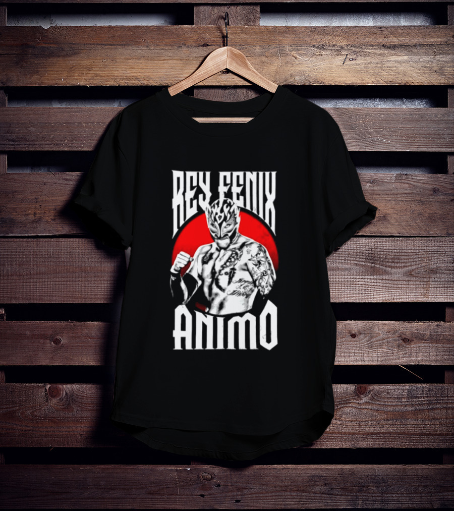 Rey Fenix Animo Lucha Libre AEW Wrestling Masked Fighter T-Shirt