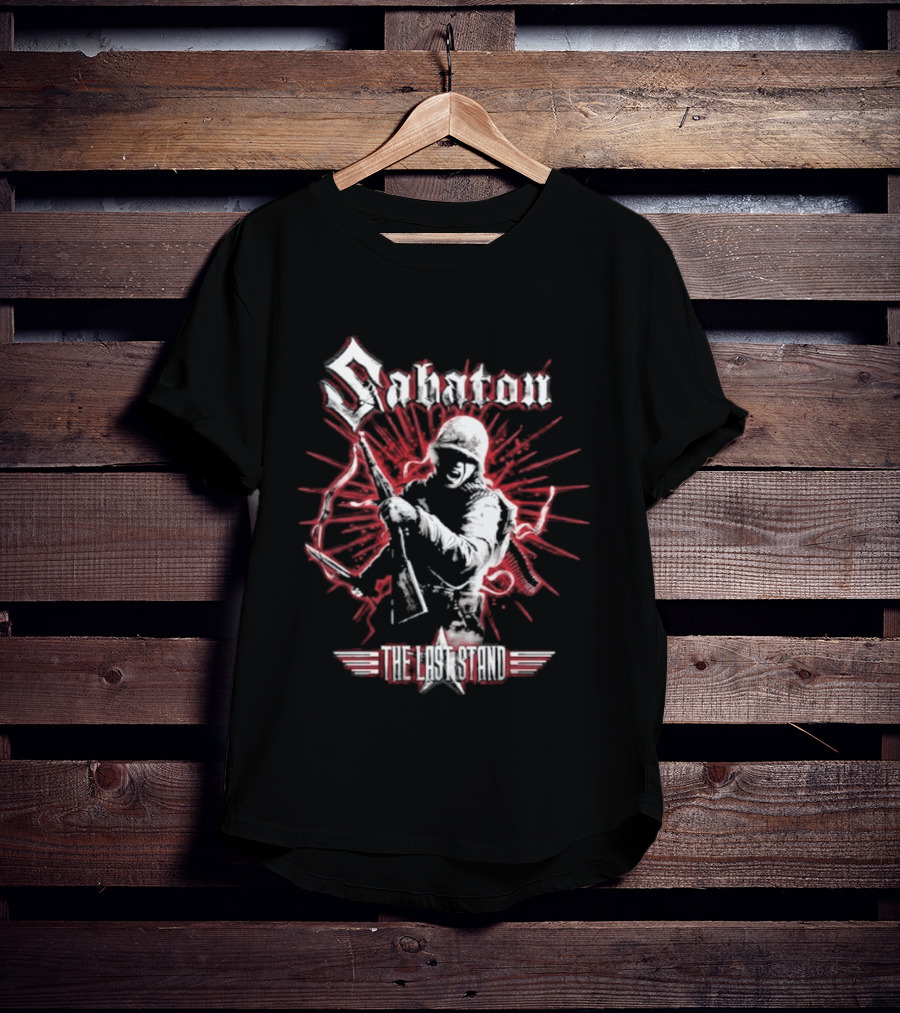 Sabaton The Last Stand Celebrate 10 Years Soldier T-Shirt