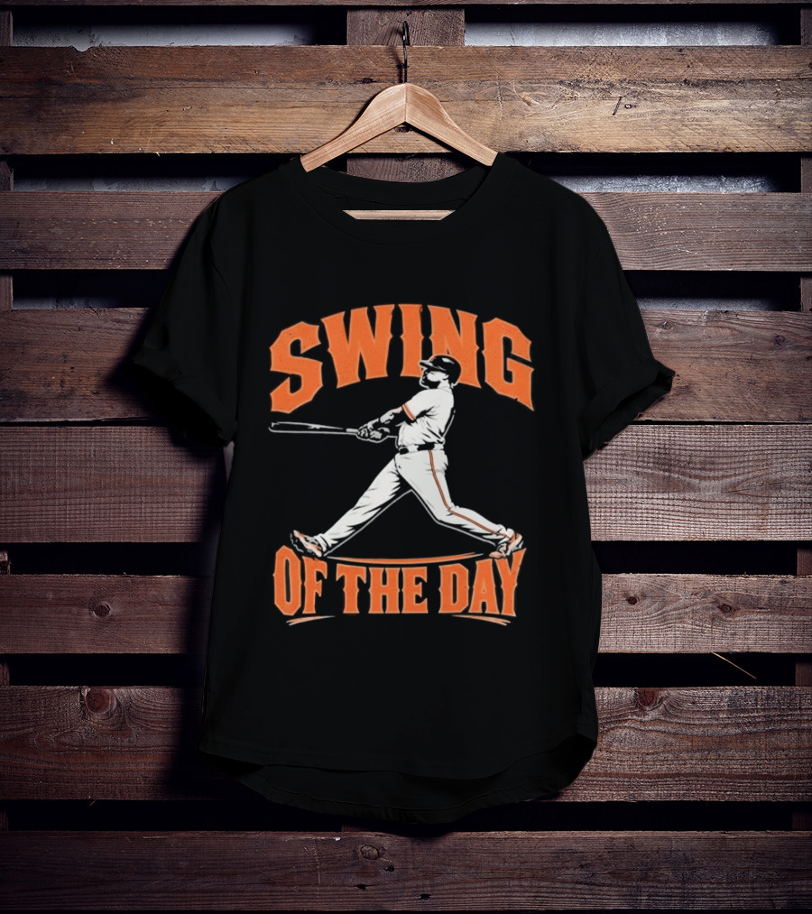 San Francisco Giants 2026 Swing Of The Day Baseball Player T-Shirt