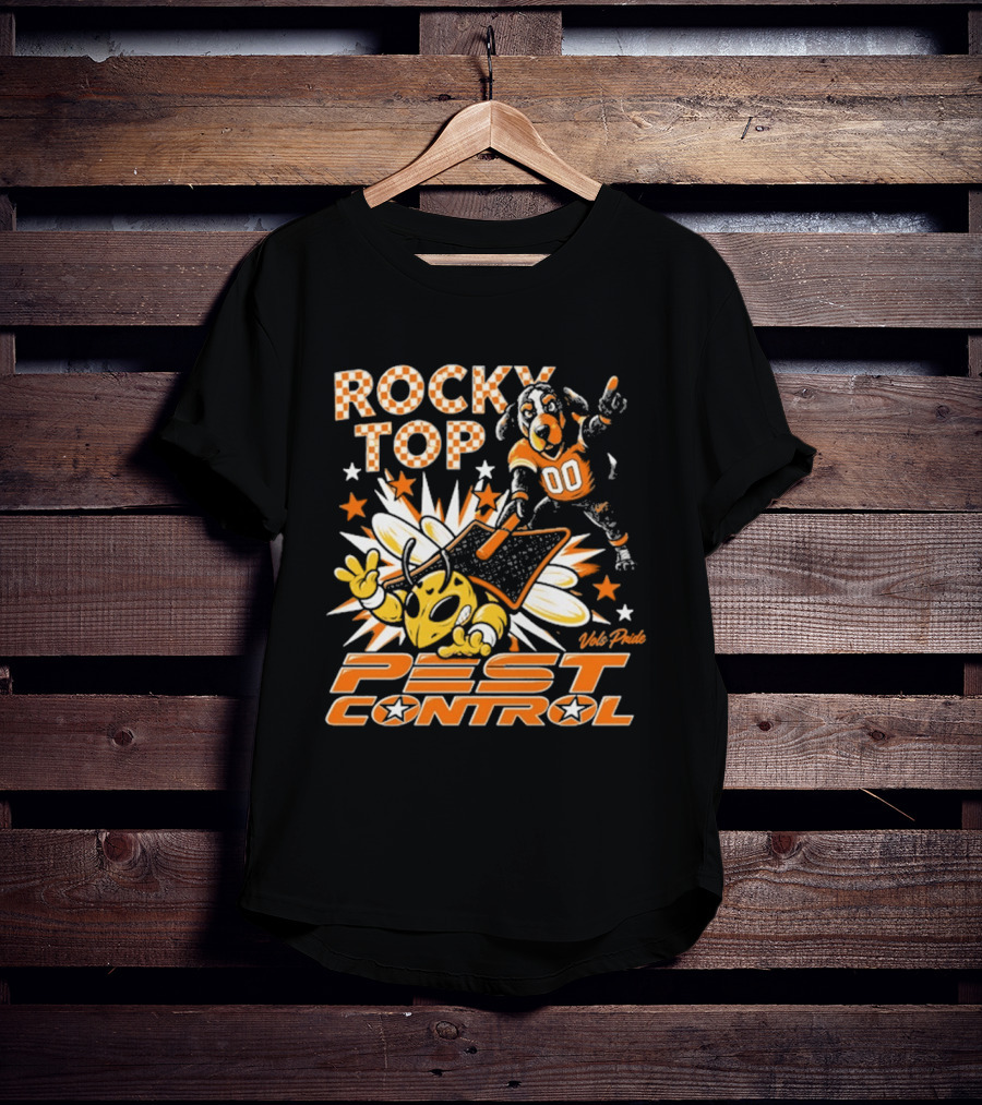 Tennessee Volunteers Rocky Top Pest Control T-Shirt