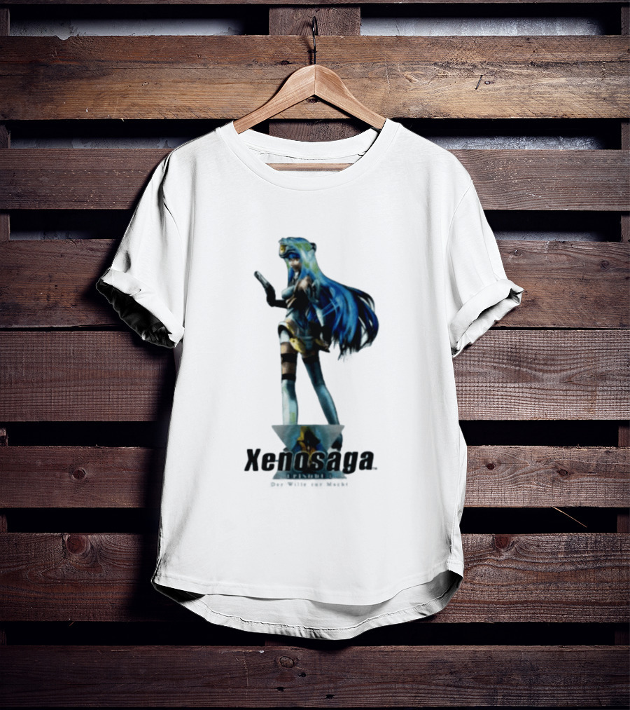 Xenosaga Episode I Der Wille Zur Macht Anime Character Figure T-Shirt