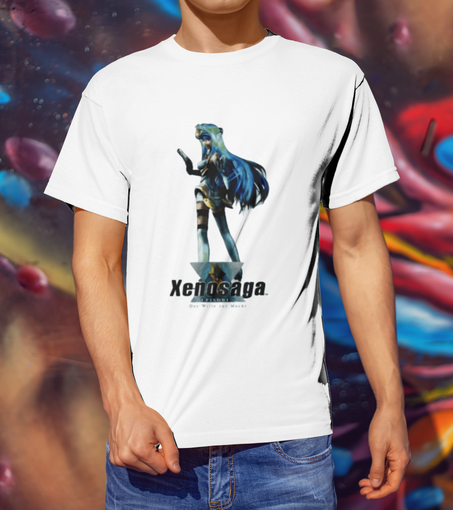 Xenosaga Episode I Der Wille Zur Macht Anime Character Figure T-Shirt