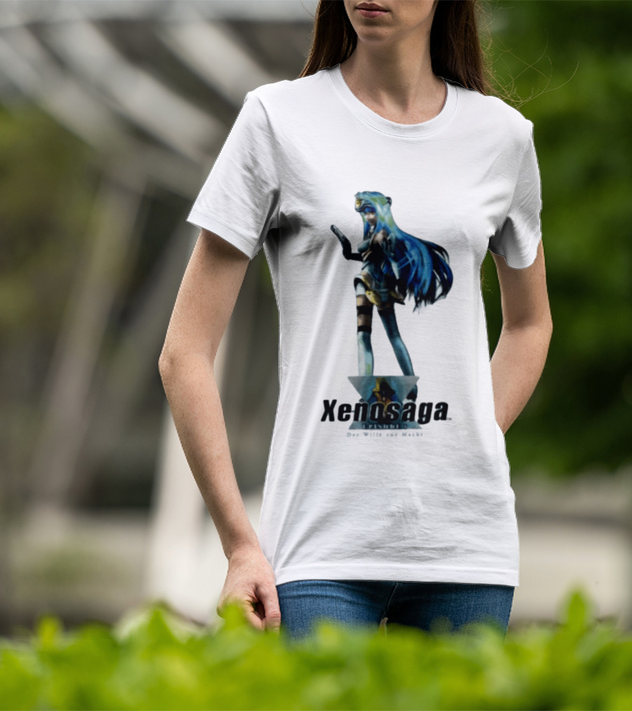 Xenosaga Episode I Der Wille Zur Macht Anime Character Figure T-Shirt