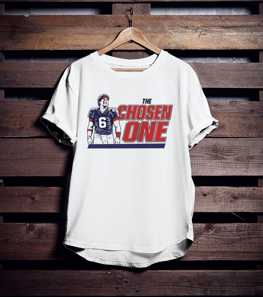 Chosen One Football Jersey Number 6 Athlete T-Shirt