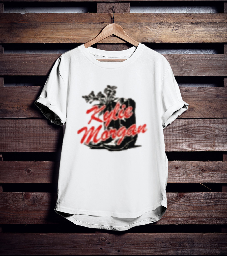Kylie Morgan 1 800 Dump Him Boots Roses T-Shirt