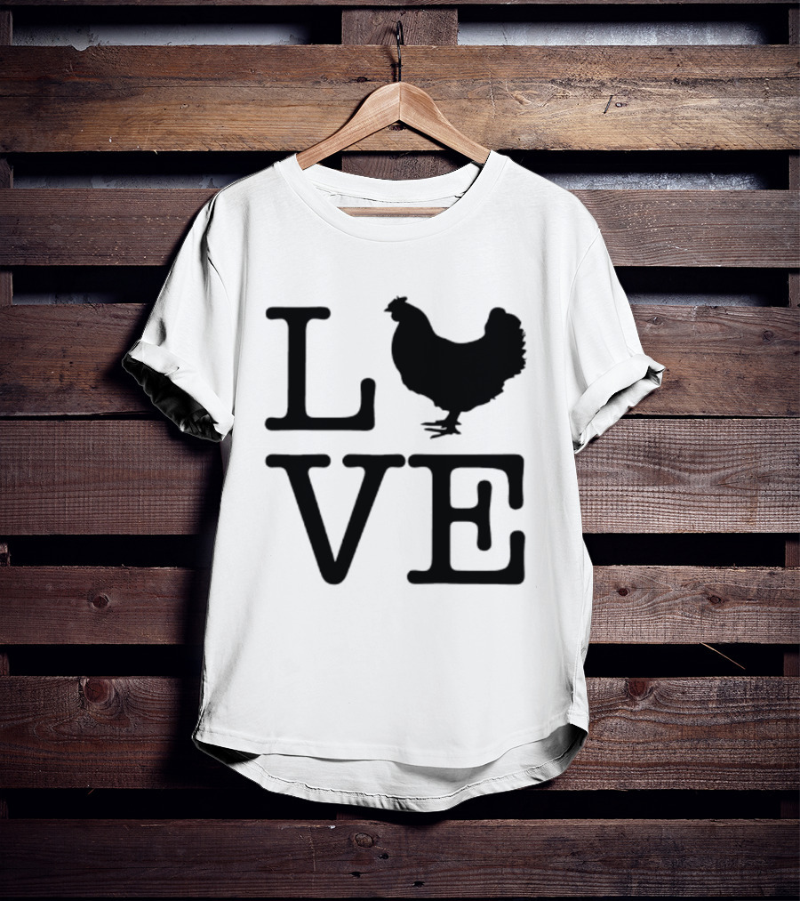 Dallas Cowboys Hunter Luepke Love Chicken LVE T-Shirt