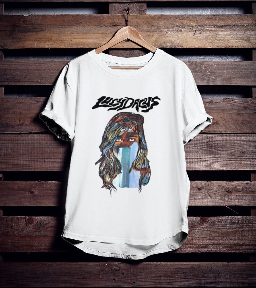 Lucy Dacus Melting Face 34 Length T-Shirt