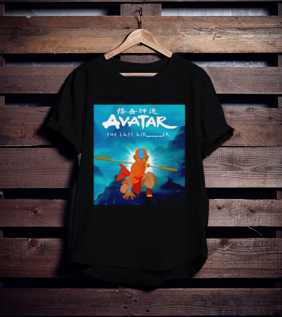 Avatar The Last Airbender Aang Nickelodeon Japanese T-Shirt