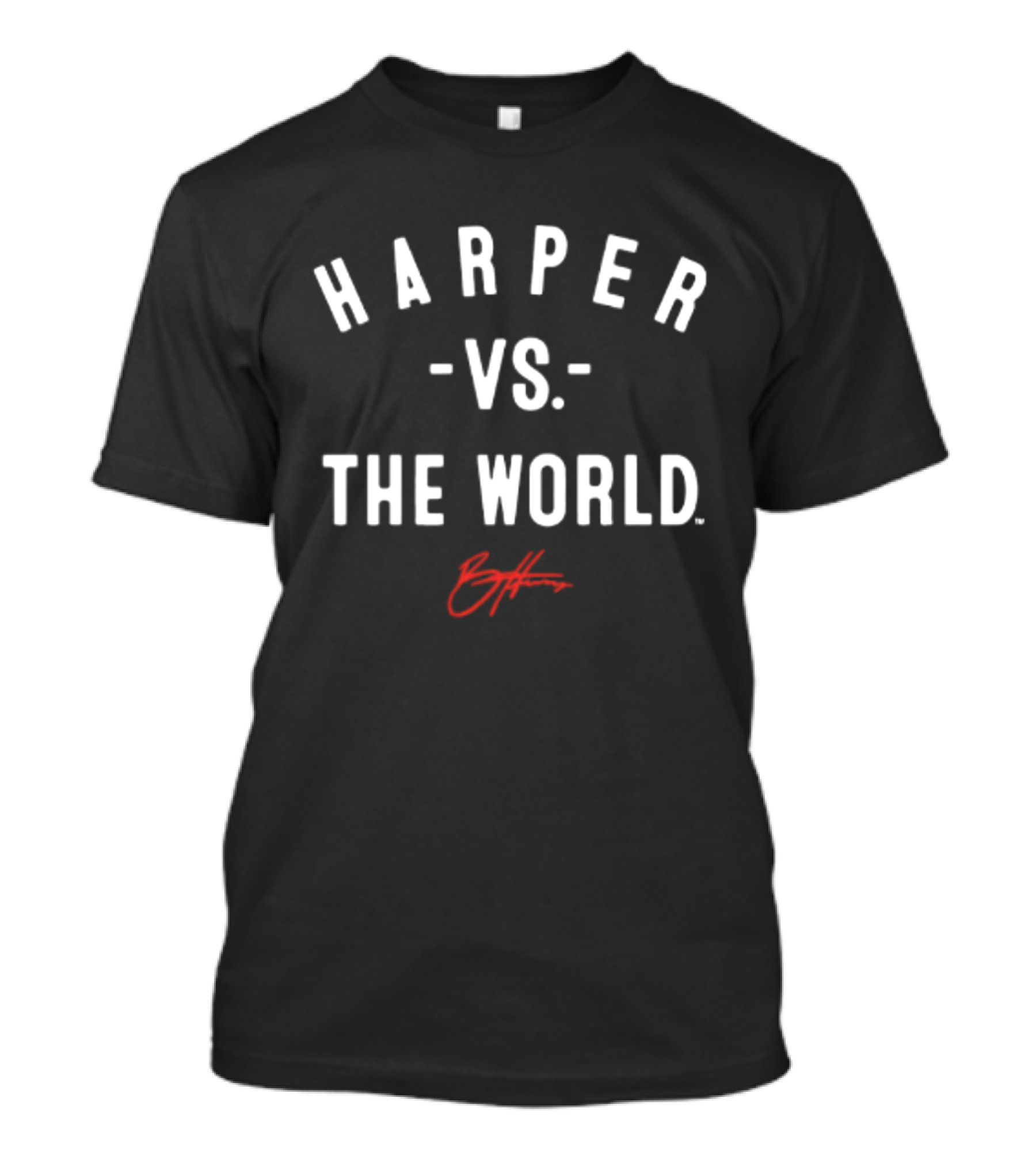 Bryce Harper Vs. The World Philadelphia Phillies Signature T-Shirt