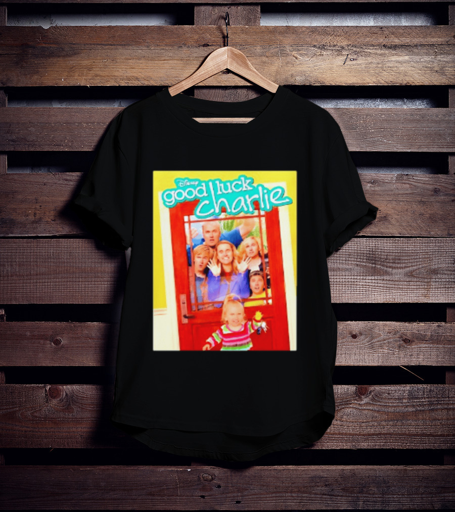 Disney Good Luck Charlie Family Door Scene T-Shirt