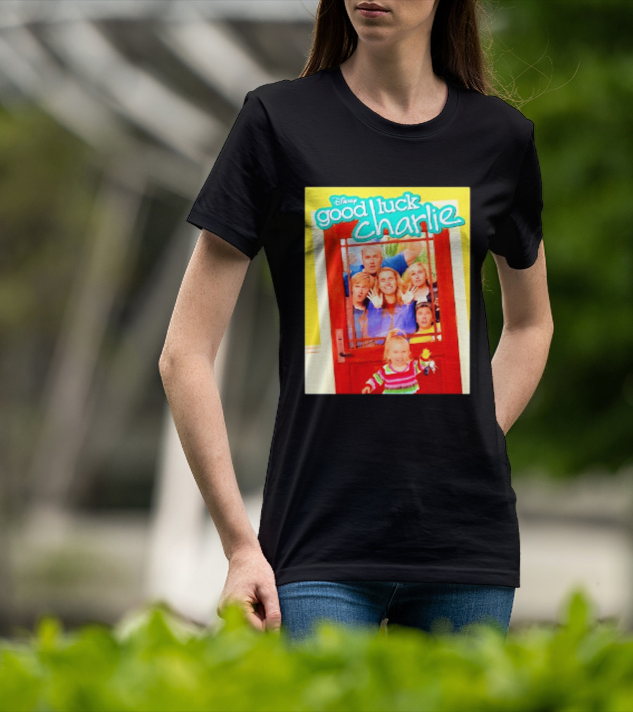 Disney Good Luck Charlie Family Door Scene T-Shirt