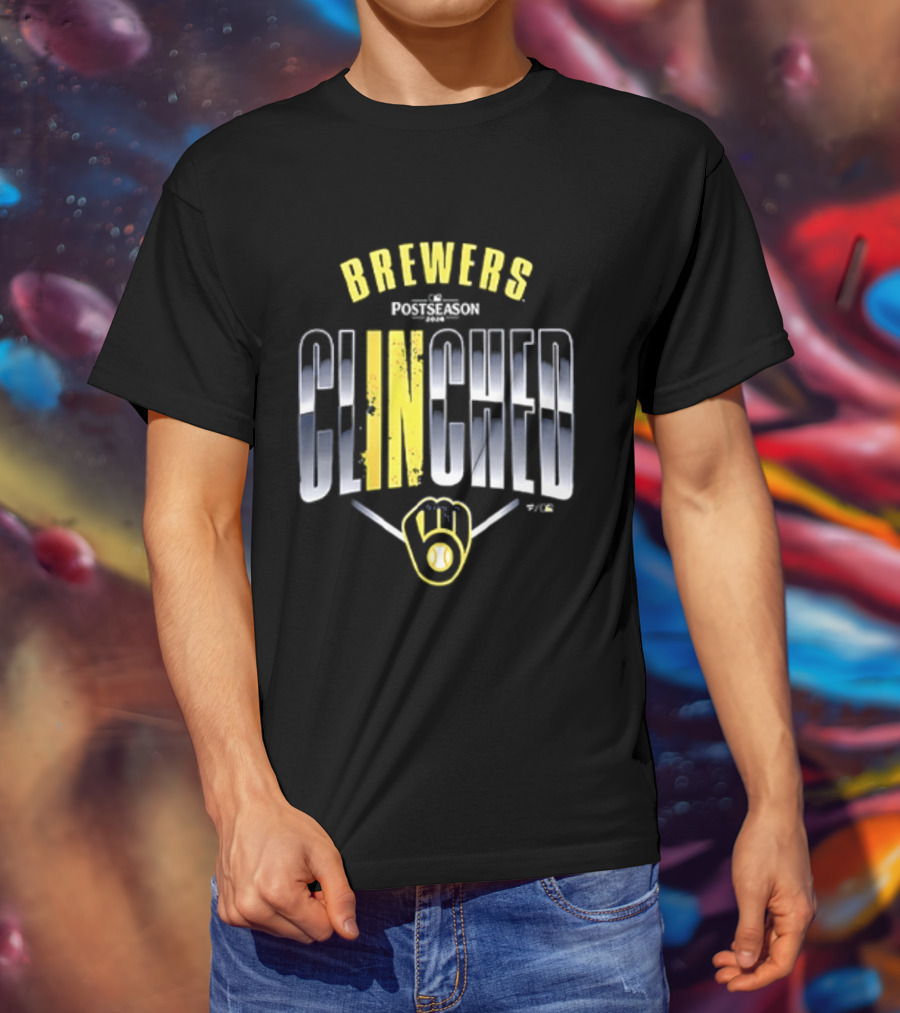 Brewers Postseason Clinched Milwaukee 2026 October Win Our Way T-Shirt